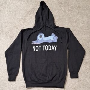 Disney Black Hoodie with Logo